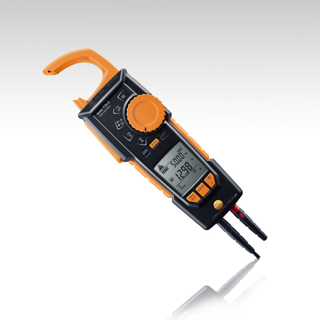 Clamp meter - testo 770-3 - Kelfos Instruments India Pvt. Ltd.